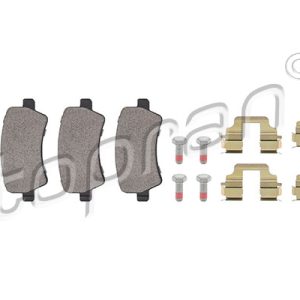Set placute frana TOPRAN 304 763