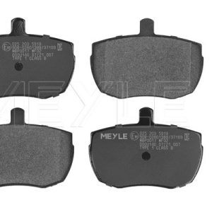 Set placute frana MEYLE 025 203 5918