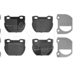 Set placute frana MEYLE 025 234 7118
