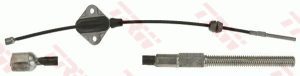 Cablu frana de parcare MAZDA 2 (DE_, DH_) 1.5 MZR (DE5FS) benzina 102 cai TRW GCH400