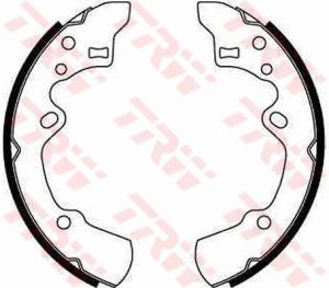 Set saboti frana MAZDA 626 III (GD) 2.2 12V (GD102) benzina 115 cai TRW GS8520