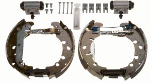Set saboti frana MAZDA 121 III (JASM, JBSM) 1.25 benzina 75 cai TRW GSK1693
