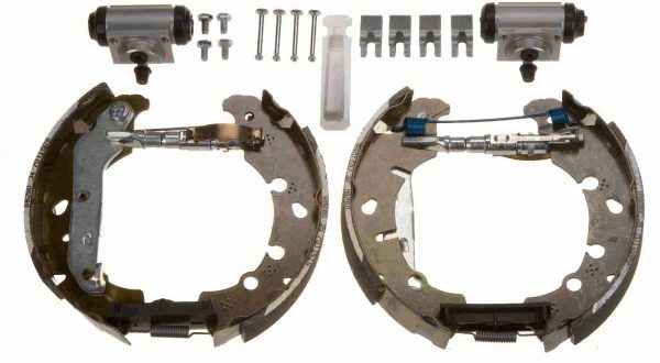 Set saboti frana MAZDA 121 III (JASM, JBSM) 1.25 benzina 75 cai TRW GSK1693