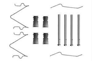 Set accesorii placute frana MAZDA 121 I (DA) 1.1 (DA101) benzina 57 cai TRW PFK330