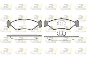 Placute frana MAZDA 121 III (JASM, JBSM) 1.3 benzina 50 cai ROADHOUSE 2285.20