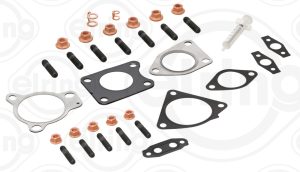 Set montaj turbocompresor MAZDA 6 Hatchback (GH) 2.2 MZR-CD (GH10) diesel 185 cai ELRING 376.370