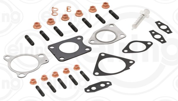Set montaj turbocompresor MAZDA 6 Hatchback (GH) 2.2 MZR-CD (GH10) diesel 185 cai ELRING 376.370