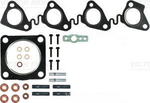 Set montaj turbocompresor MAZDA 121 III (JASM, JBSM) 1.8 TD diesel 75 cai VICTOR REINZ 04-10062-01