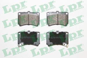 Placute frana MAZDA 323 C IV (BG) 1.7 D (BG7S) diesel 56 cai LPR 05P366