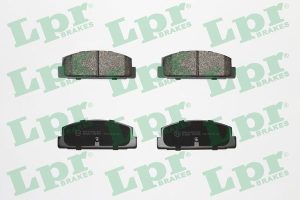 Placute frana MAZDA 6 limuzina (GH) 2.2 MZR-CD (GH10) diesel 185 cai LPR 05P876