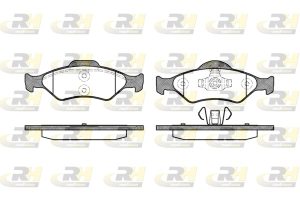 Placute frana MAZDA 121 III (JASM, JBSM) 1.25 benzina 75 cai ROADHOUSE 2765.00