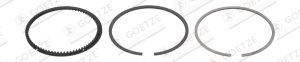 Set segmenti piston MAZDA 2 (DY) 1.2 (DY3W) benzina 75 cai GOETZE ENGINE 08-450300-00