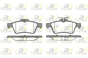 Placute frana MAZDA 3 (BL) 2.2 MZR CD (BL10) diesel 185 cai ROADHOUSE 2842.20