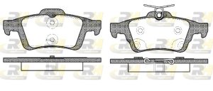 Placute frana MAZDA 5 (CR) 2.0 CD (CR19) diesel 143 cai ROADHOUSE 2842.70