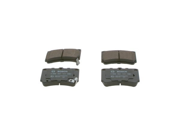 Placute frana MAZDA 323 C IV (BG) 1.7 D (BG7S) diesel 56 cai BOSCH 0 986 461 141