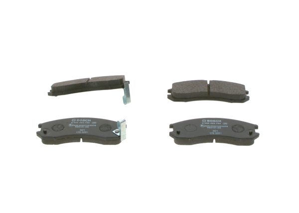 Placute frana MAZDA 626 III cupe (GD) 2.2 12V (GD102) benzina 115 cai BOSCH 0 986 493 790