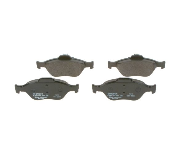 Placute frana MAZDA 121 III (JASM, JBSM) 1.3 benzina 50 cai BOSCH 0 986 495 220