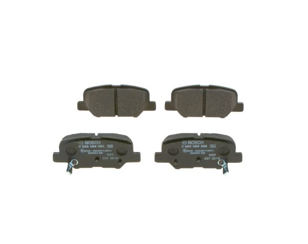 Placute frana MAZDA 6 combi (GJ, GL) 2.2 D (GJ2FW, GJ1021, GJ1022, GL1021) diesel 175 cai BOSCH 0 986 495 358