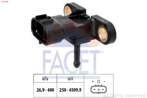 Senzor presiune aer MAZDA 6 Hatchback (GH) 2.2 MZR-CD (GH10) diesel 185 cai FACET 10.3198