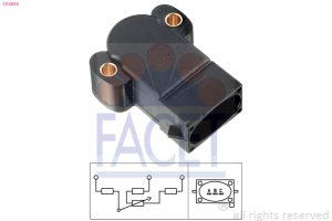Senzor pozitie clapeta acceleratie MAZDA 121 III (JASM, JBSM) 1.25 benzina 75 cai FACET 10.5064