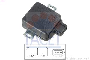 Senzor pozitie clapeta acceleratie MAZDA 323 C IV (BG) 1.8 16V Turbo 4WD (BG8S) benzina 185 cai FACET 10.5066