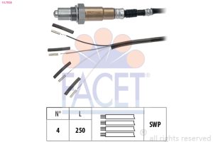 Sonda Lambda MAZDA 6 combi (GH) 2.5 MZR (GH5FW) benzina 170 cai FACET 10.7008