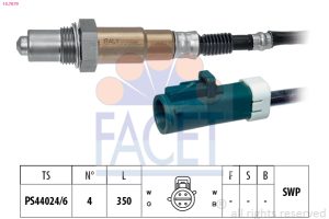 Sonda Lambda MAZDA 2 (DY) 1.2 (DY3W) benzina 75 cai FACET 10.7679