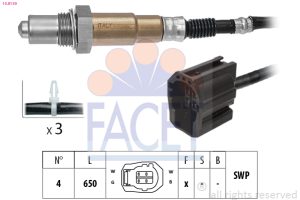 Sonda Lambda MAZDA 3 limuzina (BK) 1.6 (BK12) benzina 105 cai FACET 10.8139