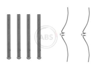 Set accesorii placute frana MAZDA 323 III limuzina (BF) 1.7 D (BF7P) diesel 57 cai ABS 1061Q