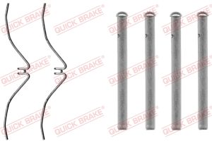 Set accesorii placute frana MAZDA 323 III limuzina (BF) 1.7 D (BF7P) diesel 57 cai QUICK BRAKE 109-1061