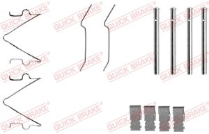 Set accesorii placute frana MAZDA 121 I (DA) 1.1 (DA101) benzina 57 cai QUICK BRAKE 109-1173