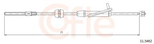 Cablu frana de parcare MAZDA 2 (DE_, DH_) 1.5 MZR (DE5FS) benzina 102 cai COFLE 11.5462