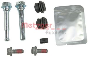 Set bucsi de ghidaj etrier frana MAZDA 2 hatchback (KB) 1.5 Hybrid (KBAC3X) benzina/elector 116 cai METZGER 113-1458X