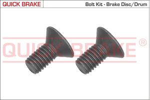 Set surub disc frana MAZDA 121 I (DA) 1.1 (DA101) benzina 57 cai QUICK BRAKE 11665K