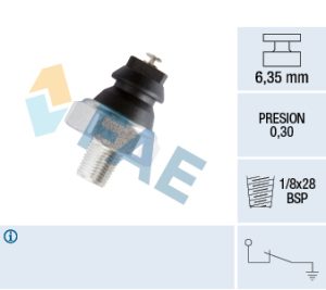 Senzor presiune ulei MAZDA 323 III Hatchback (BF) 1.6 GT Turbo 4WD (BF2) benzina 150 cai FAE 12240