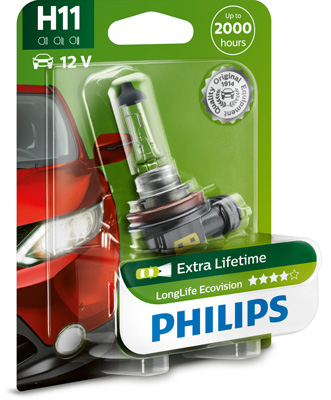 Bec far faza lunga MAZDA 6 limuzina (GJ, GL) 2.5 benzina 194 cai PHILIPS 12362LLECOB1