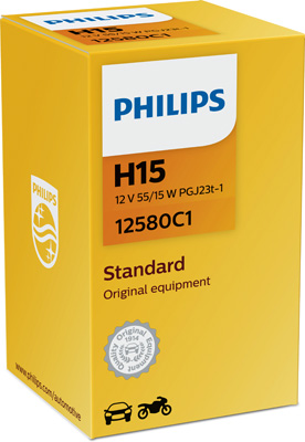 Bec far faza lunga MAZDA 6 combi (GJ, GL) 2.0 (GJEFW) benzina 165 cai PHILIPS 12580C1