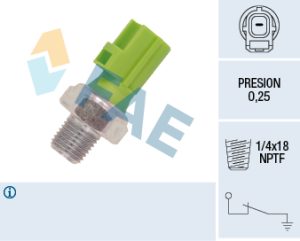 Senzor presiune ulei MAZDA 6 Hatchback (GH) 2.5 MZR (GH5FS) benzina 170 cai FAE 12613