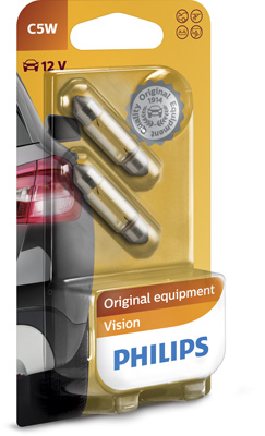 Bec iluminare numar circulatie MAZDA 323 C IV (BG) 1.8 16V Turbo 4WD (BG8S) benzina 185 cai PHILIPS 12844B2