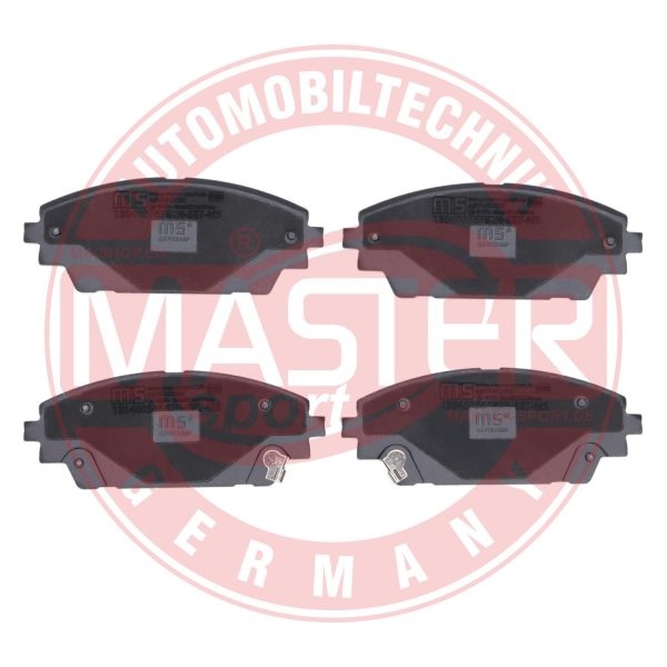 Placute frana MAZDA 3 (BM, BN) 1.5 D (BMLFS, BM4, BN4) diesel 105 cai MASTERSPORT GERMANY 13046056582N-SET-MS
