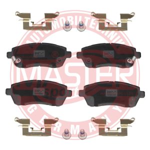 Placute frana MAZDA 2 (DE_, DH_) 1.6 MZ-CD diesel 95 cai MASTERSPORT GERMANY 13046057942N-SET-MS