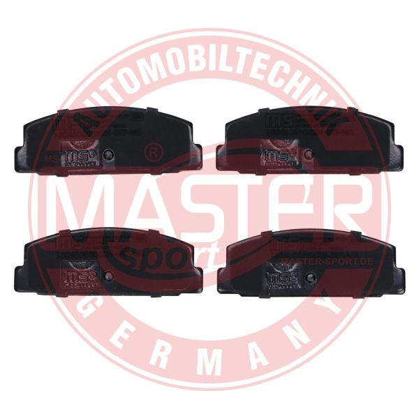 Placute frana MAZDA 6 limuzina (GH) 2.2 MZR-CD (GH10) diesel 185 cai MASTERSPORT GERMANY 13046058042N-SET-MS