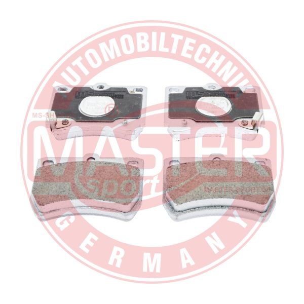 Placute frana MAZDA 121 I (DA) 1.1 (DA101) benzina 57 cai MASTERSPORT GERMANY 13046059702K-SET-MS