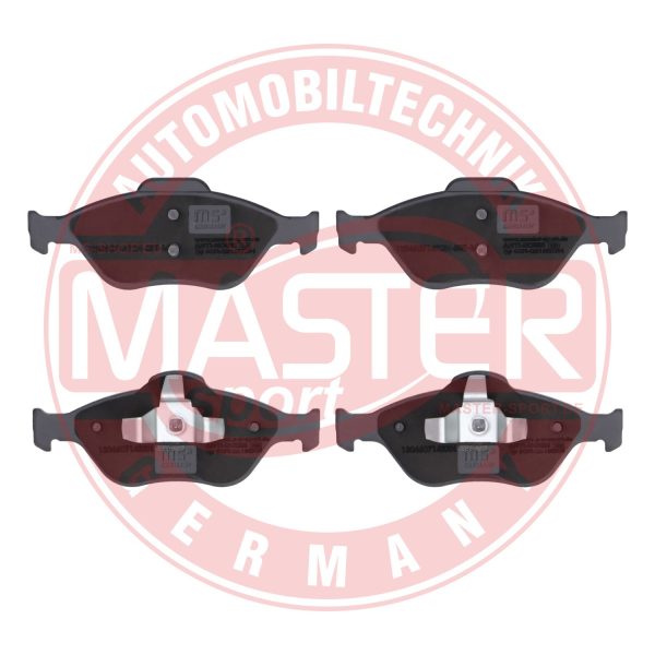 Placute frana MAZDA 121 III (JASM, JBSM) 1.8 TD diesel 75 cai MASTERSPORT GERMANY 13046071422N-SET-MS
