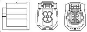 Sonda Lambda MAZDA 3 limuzina (BK) 1.6 (BK12) benzina 105 cai MAGNETI MARELLI 466016355135