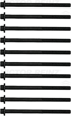 Set surub chiulasa MAZDA 6 limuzina (GJ, GL) 2.2 D (GJ2FP, GJ1021, GJ1022, GL1021) diesel 175 cai VICTOR REINZ 14-10174-01