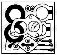 Set montare sistem de esapament MAZDA 323 III Hatchback (BF) 1.5 (BF105) benzina 73 cai WALKER 14077