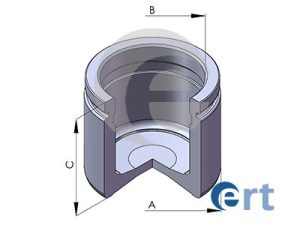 Piston etrier frana MAZDA 3 (BK) 2.3 DiSi Turbo MPS (BK3P) benzina 250 cai ERT 150956-C