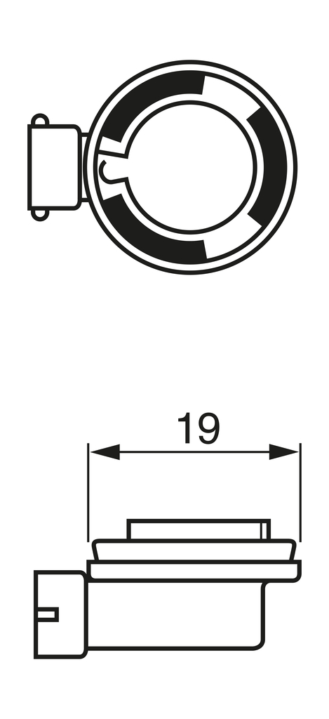 Bec far faza lunga MAZDA 2 (DE_, DH_) 1.6 MZ-CD diesel 95 cai BOSCH 1 987 301 339
