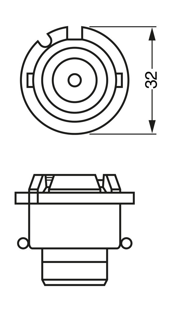 Bec far faza lunga MAZDA 6 Hatchback (GH) 2.2 MZR-CD (GH10) diesel 125 cai BOSCH 1 987 302 851